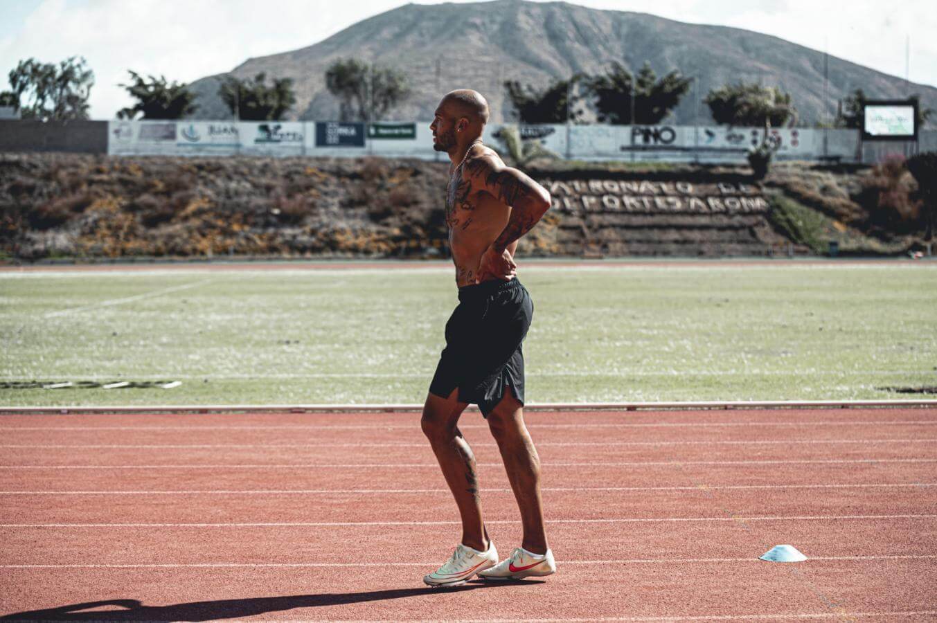 Marcell Jacobs Usain Bolt s successor trains in the Canary Islands Hello Canary Islands